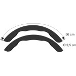 Simoni Racing �������������/�������������� ��������� �������� Black Velvet 36cm/2,5cm - 2 TEM. - (CVT/AN)
