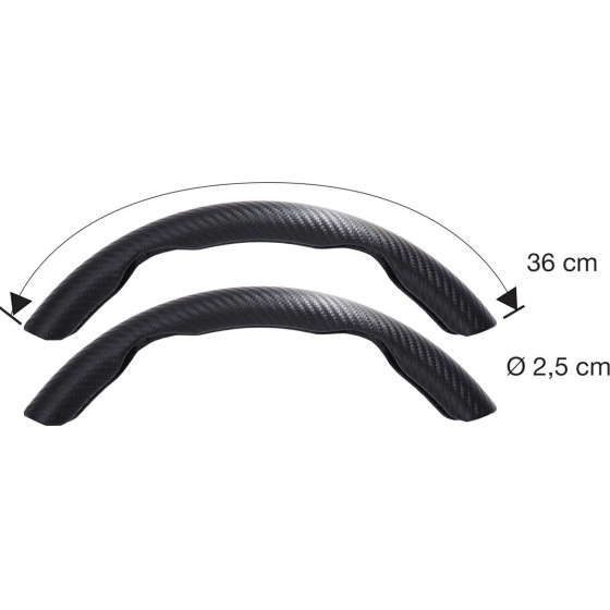 Simoni Racing �������������/�������������� ��������� �������� Carbon Look 36cm/2,5cm - 2 TEM. - (CVT/AC)