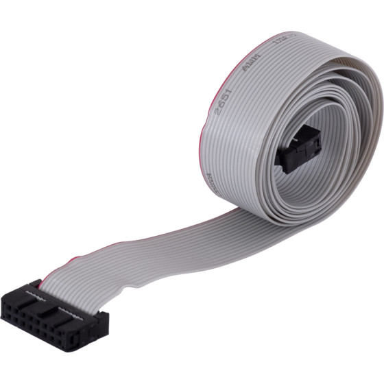 GloboStar Datulco ������������� 1m Data Cable HUB75 ��������� �������/������� ��� �������� ������ Led Video Wall �100 x �2.5 x �1.5cm - 2 Years Warranty - (90241)