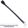 GloboStar ������������� ����������� IP20 - Strip To Power Connector 4 Pin Male ��� ����� 1 x Rgb ������ Led ������� 10mm - (70691)