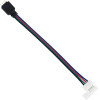 GloboStar ������������� ����������� IP20 - Strip To Power Connector 4 Pin Male ��� ����� 1 x Rgb ������ Led ������� 10mm - (70691)