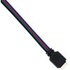 GloboStar ������������� ����������� IP20 - Strip To Power Connector 4 Pin Male ��� ����� 1 x Rgb ������ Led ������� 10mm - (70691)