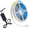 GloboStar ��� ������ Cob Led 5m 48W/5m 308LED/m 768lm/m 120� Dc 12V IP20 �� ����������� ����� ����� 2700K - (70415)