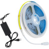 GloboStar ��� ������ Cob Led 5m 48W/5m 308LED/m 864lm/m 120� Dc 12V IP20 �� ����������� ����� ����� 6000K - (70417)