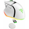 Razer Basilisk V3 Pro White Wireless - Optical Switches - Tilt Wheel - 11 Buttons - 30k Sensor - (RZ01-04620200-R3G1)