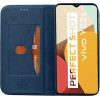 Idol 1991 ���� Vivo Y22s 6.55'' Elite ANTI-Rfid Book Stand BLUE - (5205308326578)