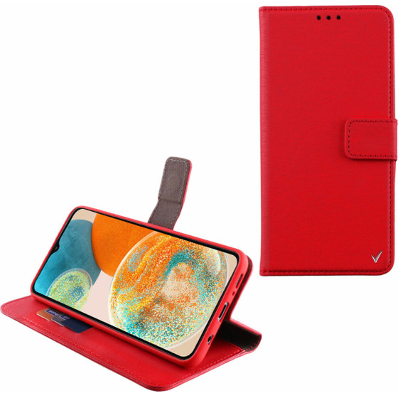 Volte-Tel ���� Samsung A23 4G A235/A23 5G A236 6.6'' Allure Magnet Book Stand Clip Camera Guard RED - (5205308326400)