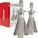 AMiO H4 RS+ Series 12-36V 50W 6000K 3500lm +200% Led CAN-Bus (������ ������� ������) - 2 ���. - (01082)