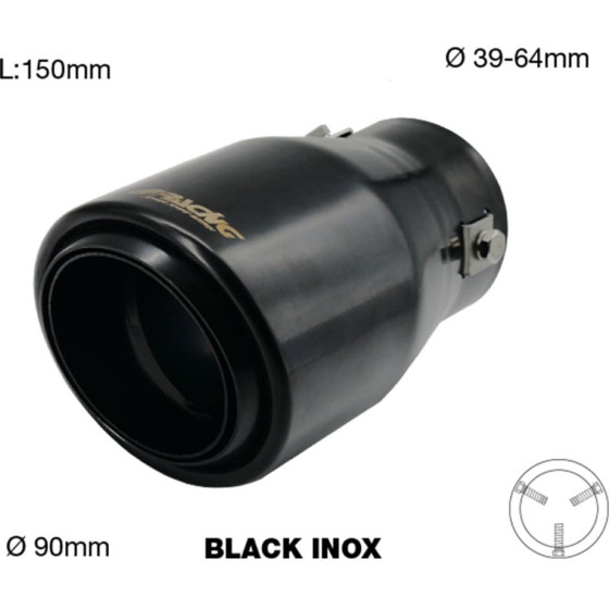 Simoni Racing ���� (������) ��������� Inox ����� 39 64mm (�����: 150mm/ ��������� ��������� 90mm) - 1 TEM. - (TRX/108N)