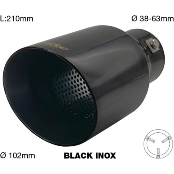 Simoni Racing ���� (������) ��������� Inox ����� ��������� 38 63mm (�����: 210mm/ ��������� ��������� 102mm) - 1 TEM. - (TRX/106N)