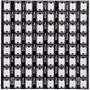 GloboStar Digital Pixel Addressable Plate - ������� ������� Led Smd 5050 15.3W/m 64LED/Unit 64PIXEL/Unit SPI/Ttl Protocol Ic WS2812/SK6812 1224lm/Unit 120� Dc 5V IP20 Rgb - ����� ���� - �80 x �80 x �2mm - 5 ������ ������� - (90607)