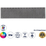 GloboStar Digital Pixel Addressable Plate - ������� ������� Led Smd 5050 61W/m 256LED/Unit 256PIXEL/Unit SPI/Ttl Protocol Ic WS2812/SK6812 4880lm/Unit 120� Dc 5V IP20 Rgb - ����� ���� - �320 x �80 x �2mm - 5 ������ ������� - (90609)