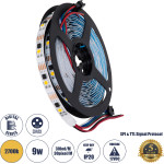 GloboStar Digital Pixel Addressable Strip - Led Smd 5050 9W/m 30LED/m 30PIXEL/m SPI/Ttl Protocol Ic TM1908 810lm/m 120� Dc 12V IP20 ����� ����� 2700K - ����� ���� - �5000 x �10 x �2mm - ���������� 5 ������ - 5 ������ ������� - (90598)