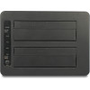 DeLock Docking Station Clone function, 2x HDD, CF/SD, 5Gbps, ����� - (64183)
