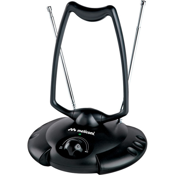 Meliconi At 380 Usb Indoor Antenna Tv AMPLIFICATA