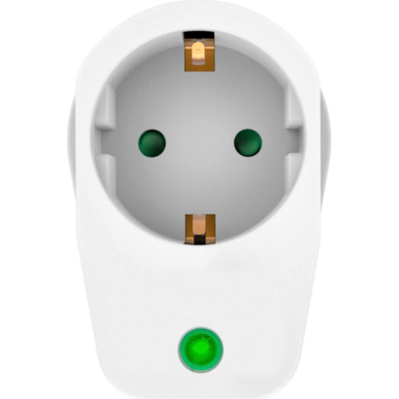Powertech ���������� �������� 1 ���� schuko, 16A, 3680W, ������ - (PT-996)