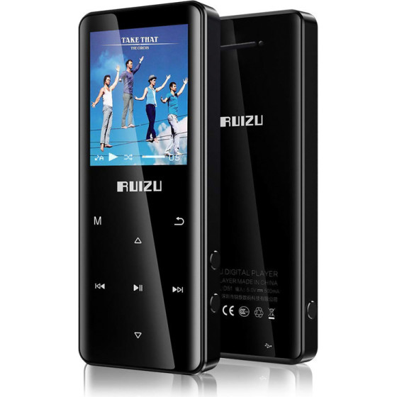 Ruizu MP3 Player D51 �� �����, 1.8'', 8GB, BT, �������� �����, ����� - (D51-8GB)