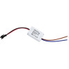 GloboStar �������� ����������� Selv ��� �������� Led 3W - Ac 220-240V �� Dc 7-11V - IP20 L4.5 x W3 x H2.5cm - 3 Years Warranty - (73074)