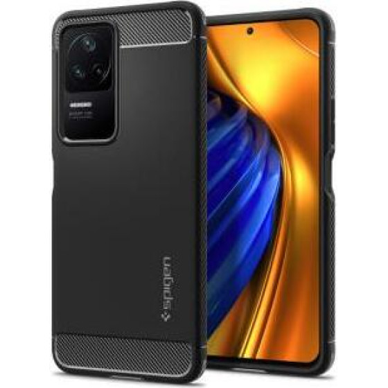Spigen ���� Soft Tpu Rugged Armor Xiaomi Poco F4 5G ����� - (ACS04516)