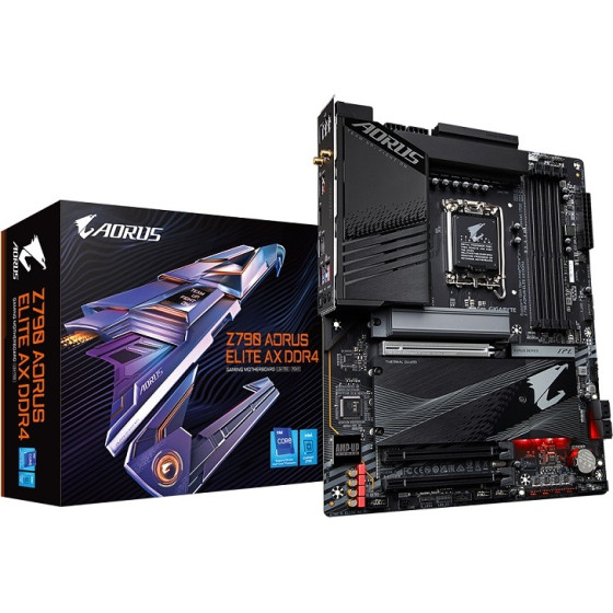 Gigabyte Motherboard Z790 A Elite Ax DDR4,1700,Atx - (Z790 A Elite Ax DDR4)