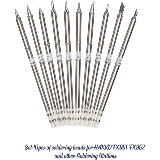 GloboStar Drillpro T12 ��� 10 ������� ��� ��������� - ������� ����������� �������� �� ������� Hakko FX951 & FX952 ��� ��� ���� ������� - (79977)