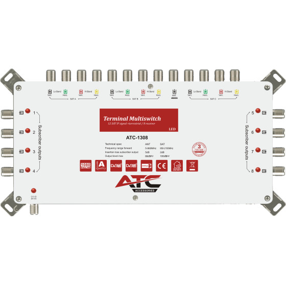 ATC ������������� (3 Sat + 1 Ter / 8 ������) - (ATC-1308)