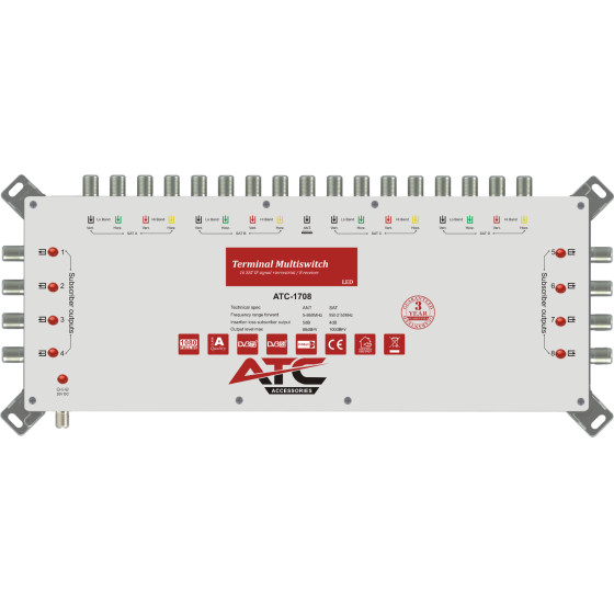 ATC ������������� (4 Sat + 1 Ter / 8 ������) - (ATC-1708)