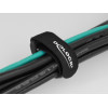 DeLock ������� ����� Velcro 190 x 25mm, ������, 5��� - (19531)