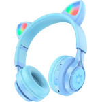 Hoco Wireless ��������� Stereo Hi-Fi Bt V5.3 3.5mm 10h ���� ����������� ���� - (W39 Cat Ear)