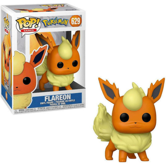 Funko Pop! Games: Pokemon - Flareon Pyroli - Flamara #629 Vinyl Figure