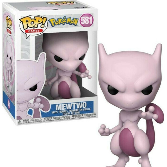 Funko Pop! Games: Pokemon - Mewtwo #581 Vinyl Figure