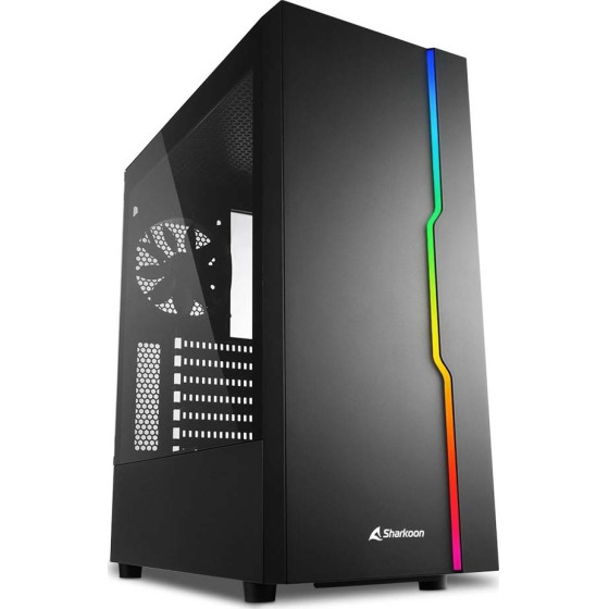 Sharkoon Sharkoon Rgb Slider Midi Tower ����� - (RGBSLIDER)