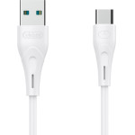 Celebrat ������� Usb �� USB-C CB-18T, 15W 3A, 1m, ����� - (CB-18T-WH)