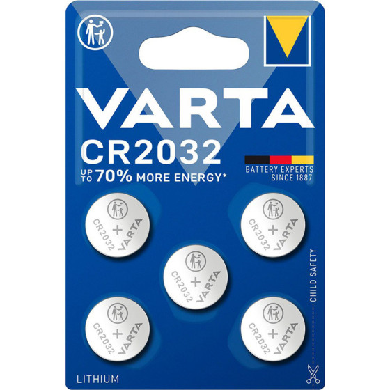Varta �������� ������ CR2032, 3V, 5��� - (VCR2032-5)