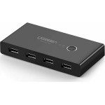 Ugreen Sharing Box Usb 2.0 Hub 4 ����� �� ������� USB-A - (30767)