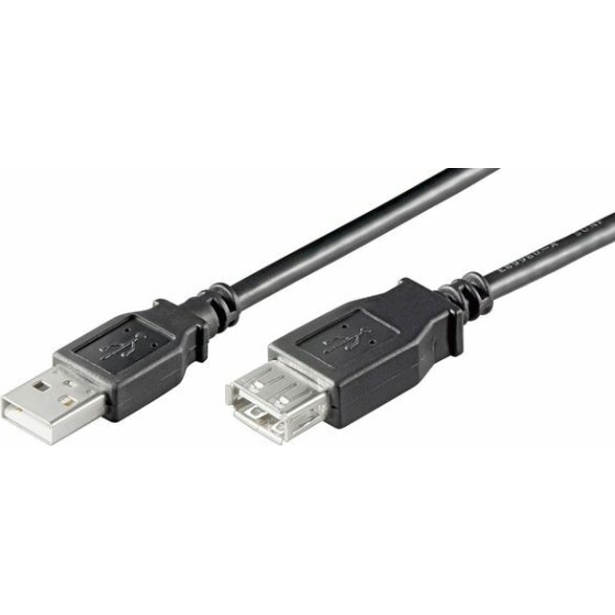 Goobay ������� ��������� Usb 2.0 � �� F �� ����� Black - 1.8M - (93599)