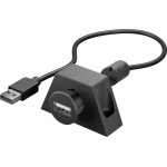 Goobay ������� Usb 2.0 �� Usb (F) �� bracket, copper, 2m, ����� - (93351)