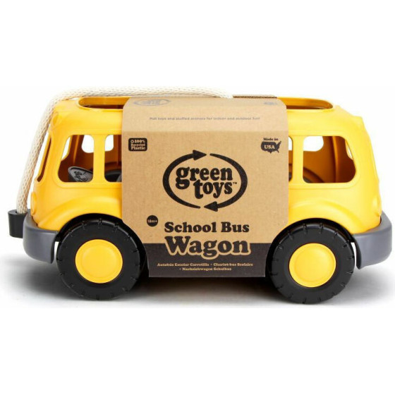 Green Toys: School Bus Wagon (WAGSB-1567)