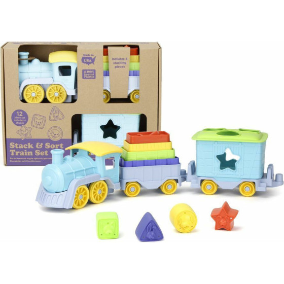 Green Toys: Stack Sort Train (TNSS-1460)