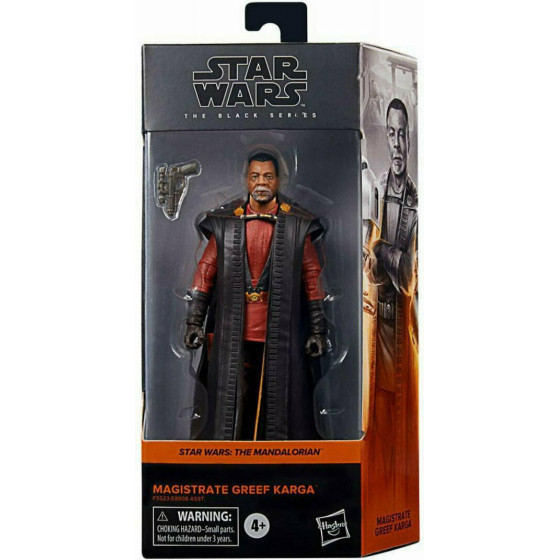 Hasbro Fans - Disney Star Wars The Black Series: The Mandalorian - Magistrate Greef Karga Action Figure (Excl.) (F5523)