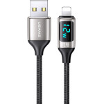 Usams ������� Lightning �� Usb US-SJ543, 2.4A, 1.2m, ����� - (SJ543USB02)