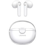 Usams Earphones �� ���� �������� BU12, True Wireless, ����� - (BHUBU01)