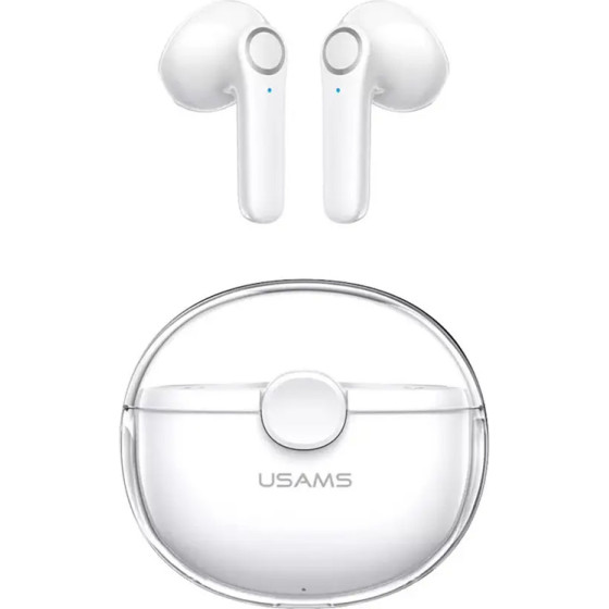 Usams Earphones �� ���� �������� BU12, True Wireless, ����� - (BHUBU01)