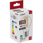 Avide Led Filament Globe 3.8W E27 Ww 3000K Super High Lumen - (ABLFG27WW-3.8W)