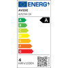 Avide Led Filament Globe 3.8W E27 Ww 3000K Super High Lumen - (ABLFG27WW-3.8W)