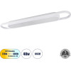 GloboStar Igor ��������� ������ Linear Design Led Cct 48W 5760lm 210� Ac 220-240V - �������� �������� ���� �������� On/Off All In One ����� 6000k+������ 4500k+����� 2700k �81 x �13 x �4.5cm - ����� - 3 Years Warranty - (61219)