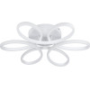 GloboStar Margaret ��������� ������ Design Led Cct 54W 6210lm 360� Ac 220-240V - �������� �������� ���� ���������������� All In One ����� 6000k+������ 4500k+����� 2700k Dimmable �57 x �12cm - ����� - 3 Years Warranty - (61401)