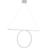 GloboStar Rome �������� ��������� ������ Linear Design Led Cct 24W 2640lm 200� Ac 220-240V - �������� �������� ���� �������� On/Off All In One ����� 6000k+������ 4500k+����� 2700k �65.5 x �4 x �33cm - ����� - 3 Years Warranty - (61295)