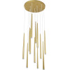 GloboStar Tears �������� ��������� Design Led Cct 36W 3960lm 180� Ac 220-240V - �������� �������� ���� ���������������� All In One ����� 6000k+������ 4500k+����� 2700k Dimmable �60 x �51.5cm - ����� �������� - 3 Years Warranty - (61314)
