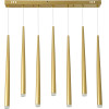 GloboStar Tears �������� ��������� Design Led 21W 2310lm 180� Ac 220-240V - �������� �������� ���� ���������������� All In One ����� 6000k+������ 4500k+����� 2700k Dimmable �70 x �3.2 x �60cm - ����� �������� - 3 Years Warranty - (61312)